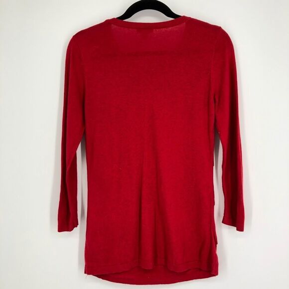 VINCE CAMUTO Layer Pieced Front Top - Picture 2 of 5